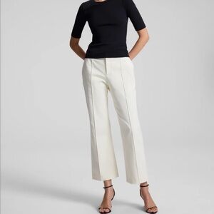 NEW NWT A.L.C Jay pant Cream Wide-Leg Pants size 4